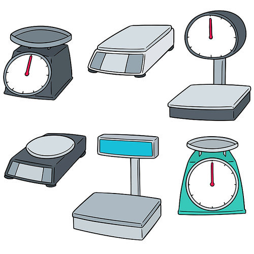 vector set of weighing machine