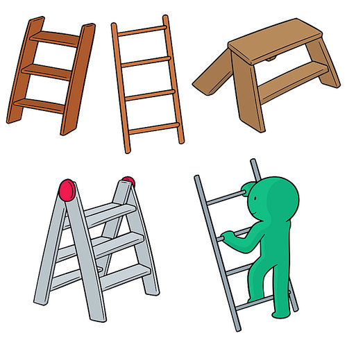 vector set of ladders