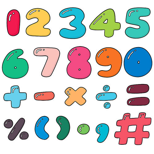 vector set of number
