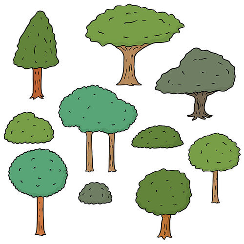 vector set of trees