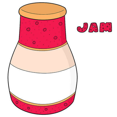 vector of jam