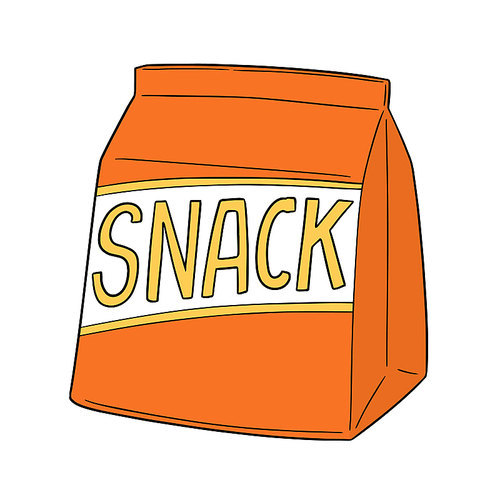 vector of snack