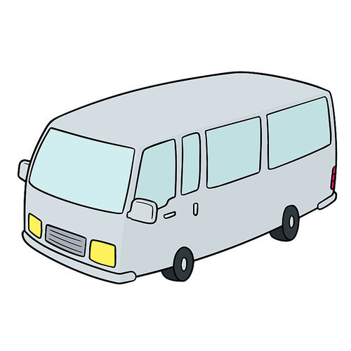 vector of minivan