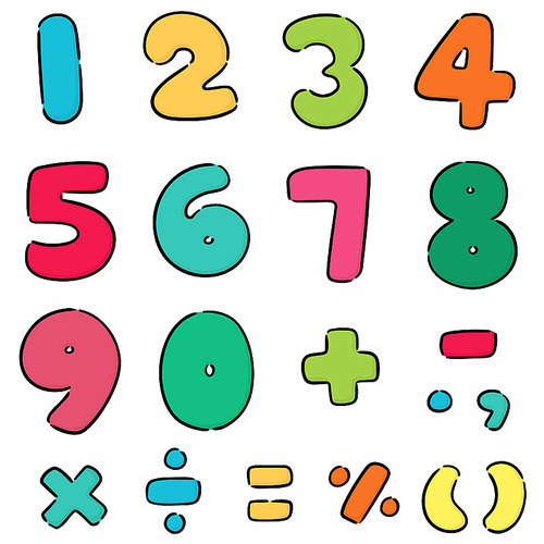 vector set of number
