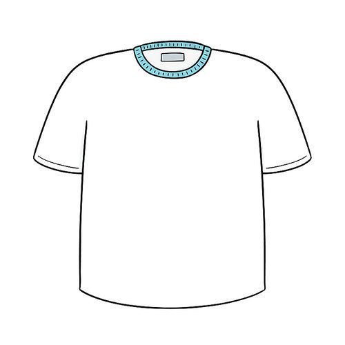 vector of t-shirt