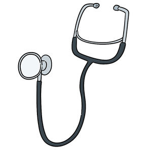 vector of stethoscope