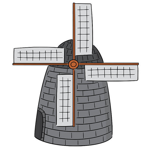 vector of windmill