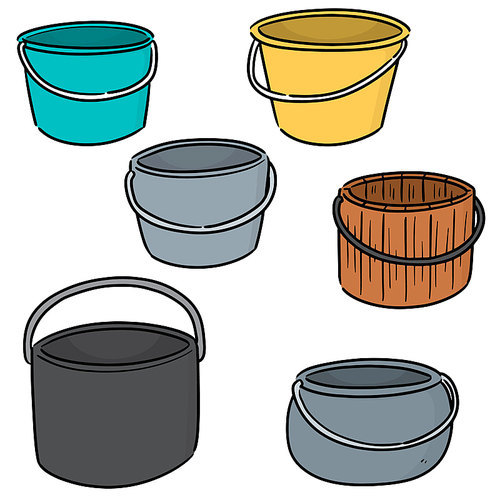 vector set of bucket