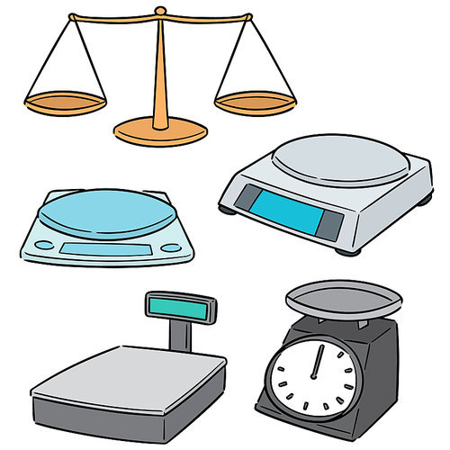 vector set of weighing machine