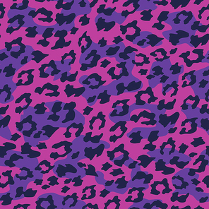 Leopard seamless background. Vector illustration. Design element