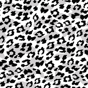 Leopard seamless background. Vector illustration. Design element