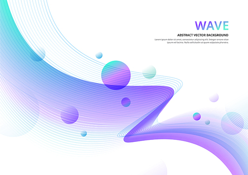 Wave Abstract Background