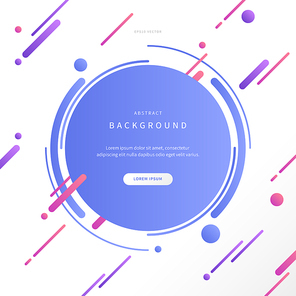 abstract background with rounded shapes 08