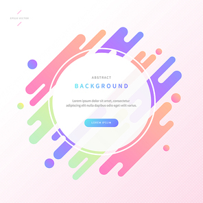 abstract background with rounded shapes 12