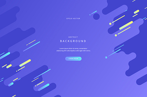abstract background with rounded shapes 17