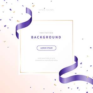 invitation background with very peri color