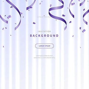 invitation background with very peri color