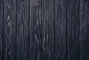 top view of black wooden planks surface for background
