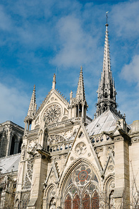 Notre Dame Cathedral in Paris, France