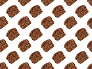healthy homemade organic bread pattern