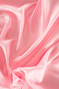 pink shiny satin fabric background