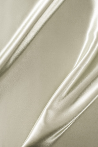 metallic silver shiny satin fabric background