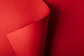 bright red decorative paper abstract background
