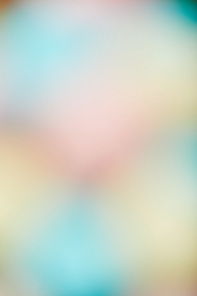 blur view of painted easter chicken eggs