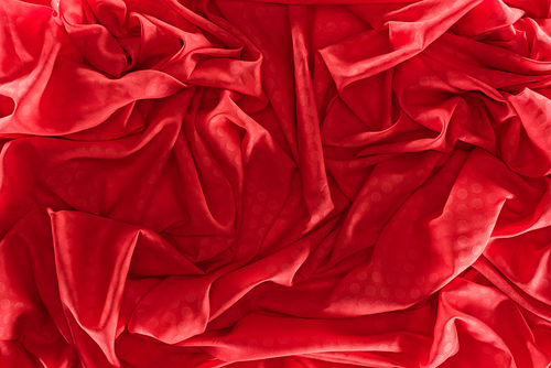 beautiful red silk fabric, valentines day background
