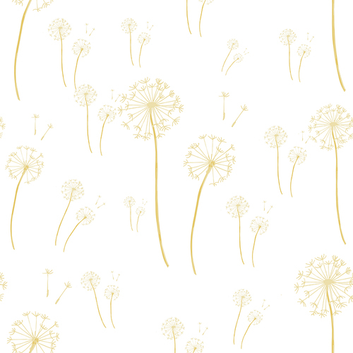 vector wildflowers floral botanical flowers. wild spring leaf wildflower isolated.  and white engraved ink art. seamless background pattern. fabric wallpaper  texture.