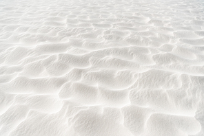 beach with clean white textured sand