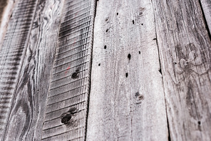 low angle view of weathered wooden natural textured grey surface with copy space