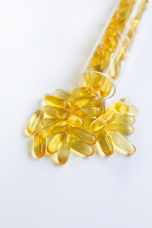 Fish oil capsules