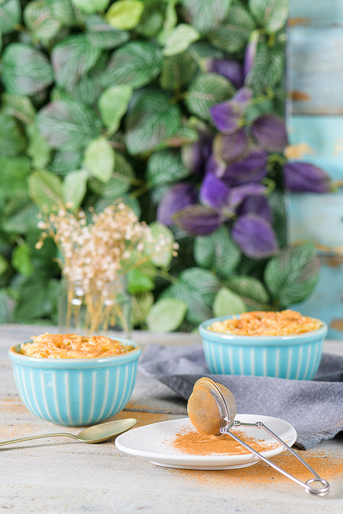 Aletria is a classic Portuguese vermicelli pudding and this is a traditionally served at Christmas time. This is one of the favourites pudding from Portugal.