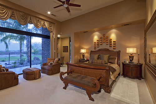 Elegant luxurious bedroom