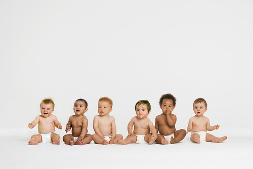 Row of Babies