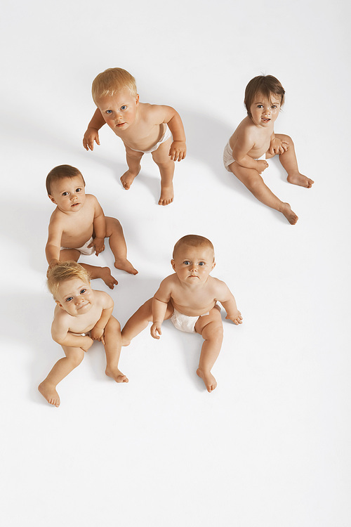 Group of Babies montage