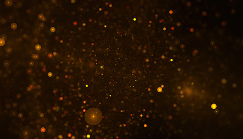 abstract particles or glitter background