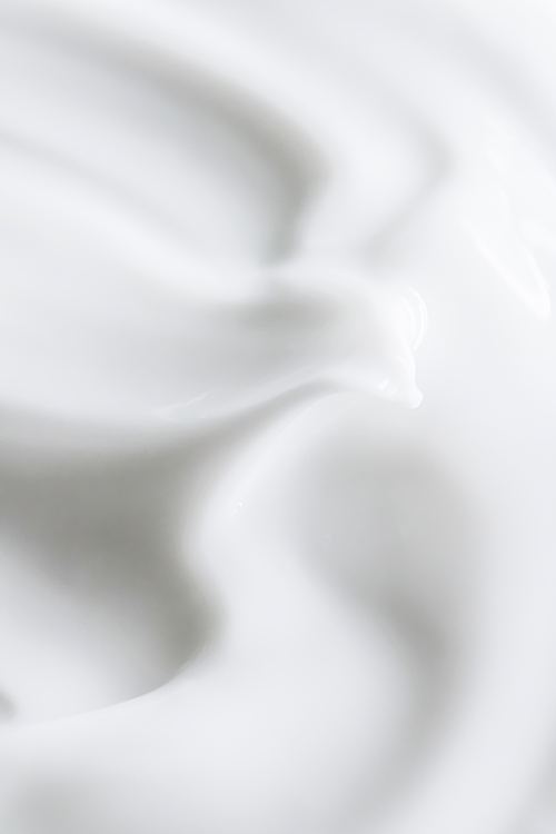 Pure white cream texture as background, hand wash creamy soap and organic cosmetics