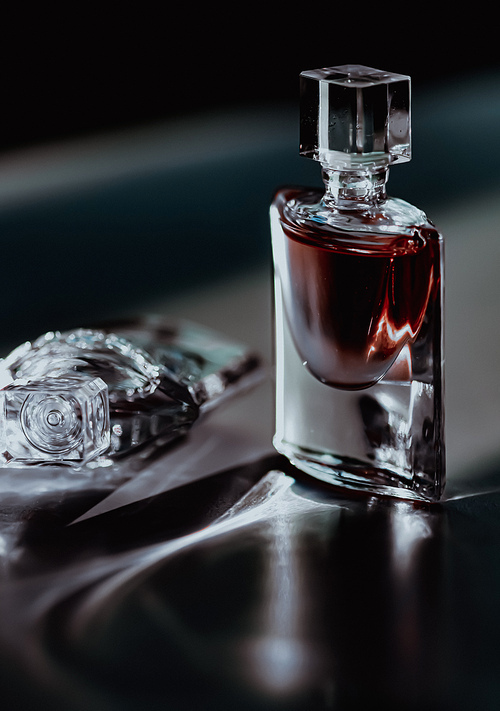 Night scent in luxe perfume bottle, perfumery as luxury beauty and cosmetic product.