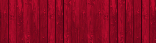 Viva magenta red wood texture pattern background. Christmas grunge wall panel timber surface. Realistic rustic summer decorative header illustration design. Oak or pine stained material closeup