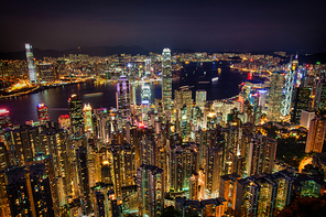 홍콩의 밤은 낮보다 아름답다