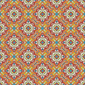 bright  talavera ornament. mexican seamless pattern simulates colorful glazed ceramic tiles. for fabrics, prints, t-shirts, bags, wrapping paper.