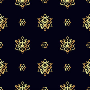 Gold flower seamless pattern. Texture for scrapbooking, wrapping paper, textile, home decor, skin smartphones, website, web page, wallpaper, surface design, fashion