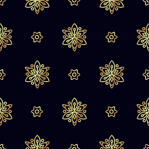 Gold flower seamless pattern. Texture for scrapbooking, wrapping paper, textile, home decor, skin smartphones, website, web page, wallpaper, surface design, fashion