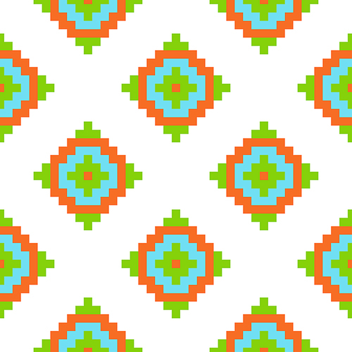 Mexican Folkloric  seamless pattern. Set bright seamless patterns for fabrics, prints, scrapbooking, wallpapers.