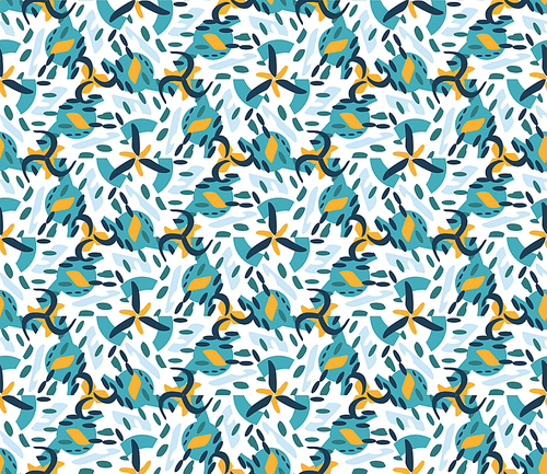 Retro different vector seamless patterns tiling. Endless texture can be used for wallpaper, pattern fills, web page background,surface textures.