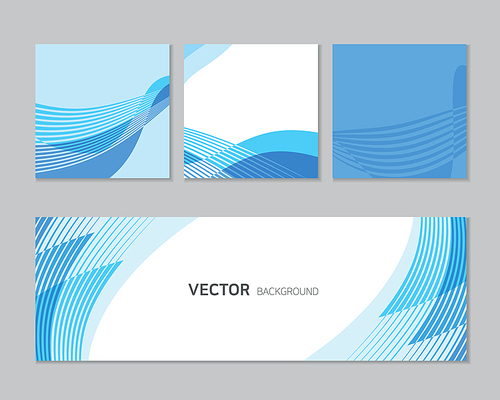 vector abstract background, banner template