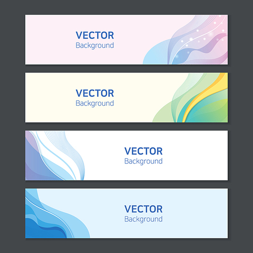 vector abstract background, banner