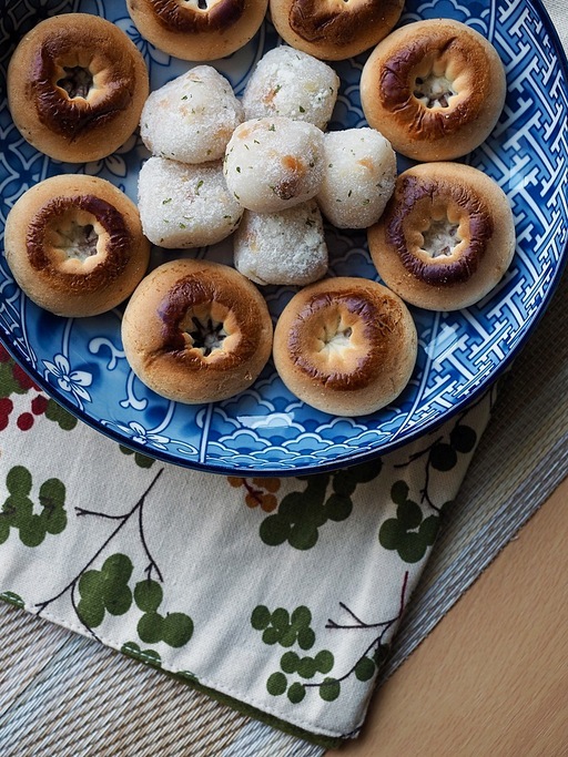 한국음식 경주빵과 찰떡, 디저트, 간식